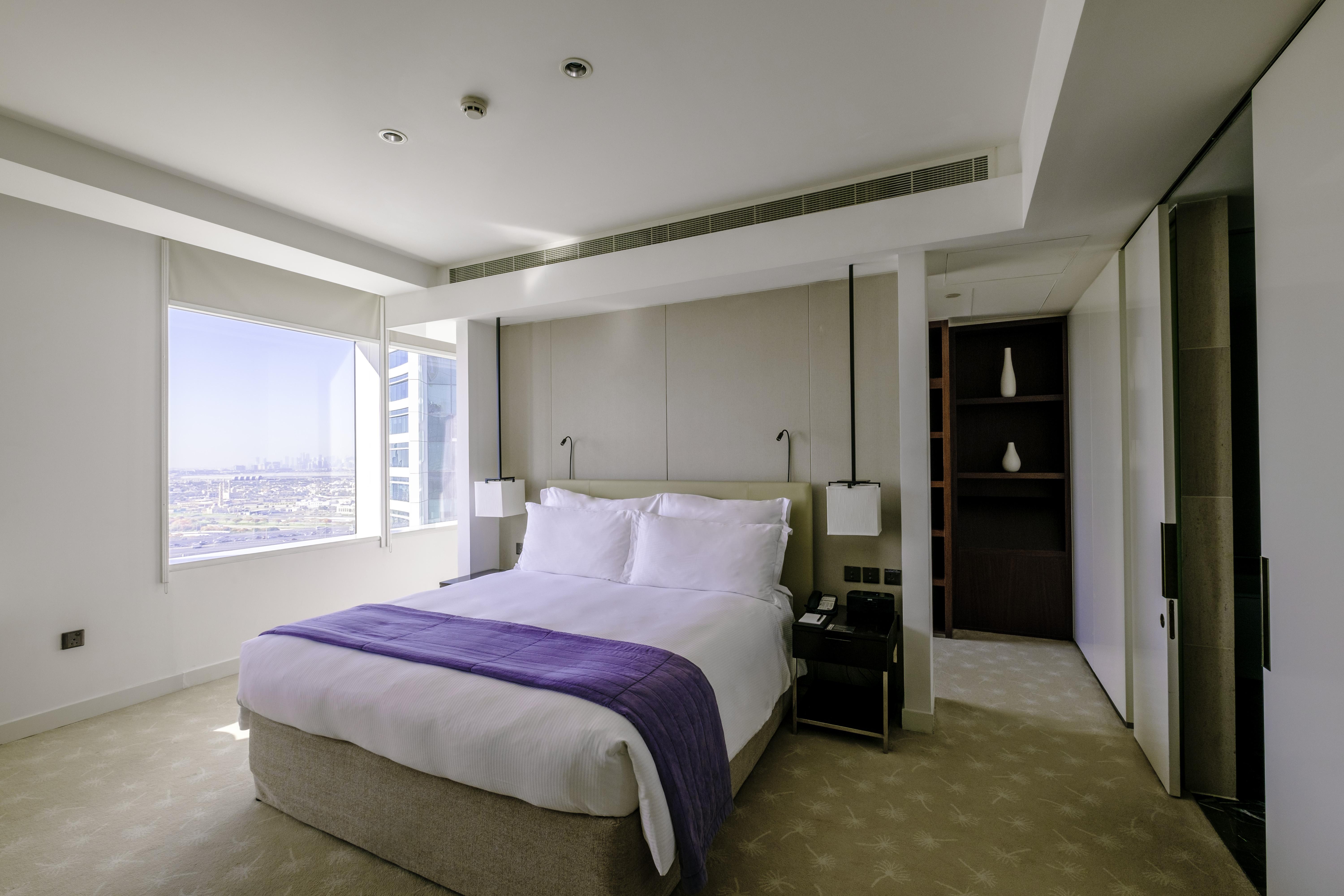 Intercontinental Dubai Festival City By Ihg Zewnętrze zdjęcie A bedroom at the InterContinental London The O2