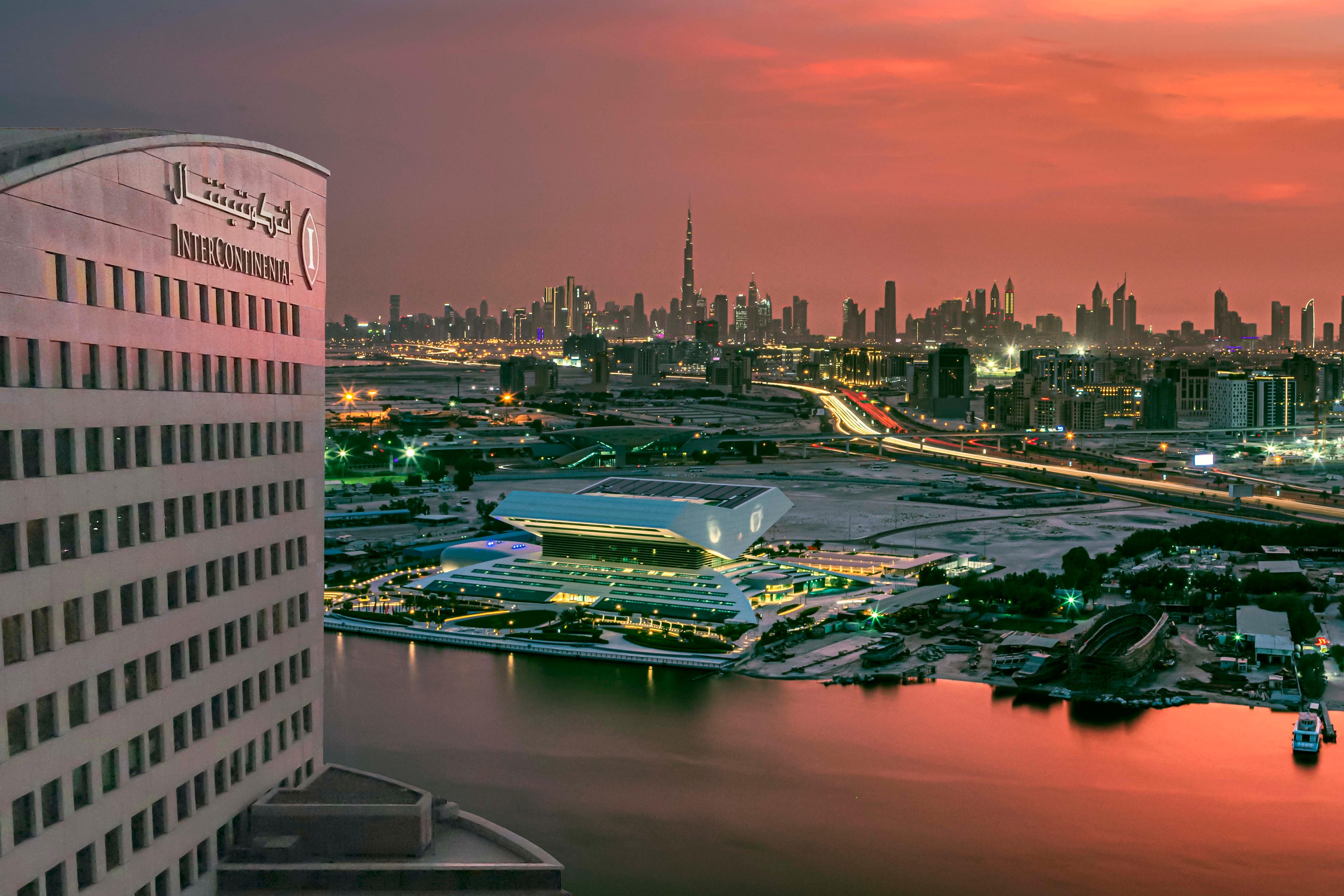 Intercontinental Dubai Festival City By Ihg Zewnętrze zdjęcie View of the hotel